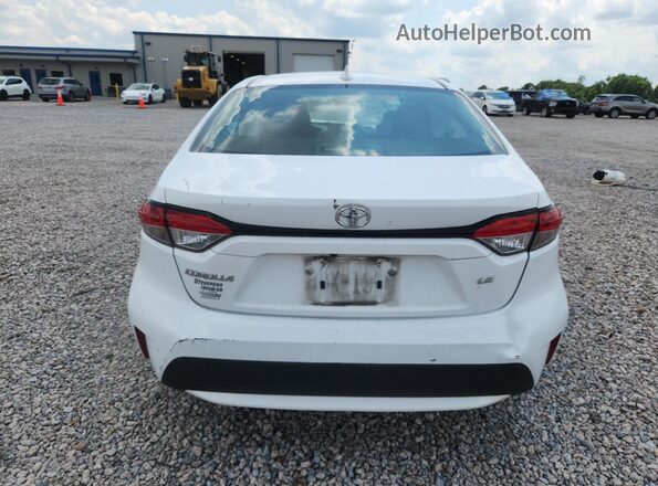 5YFEPMAE6MP154517 2021 TOYOTA COROLLA White Вид ззаду