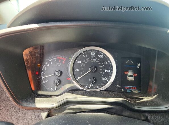 5YFEPMAE6MP154551 2021 TOYOTA COROLLA Black ხელსაწყოთა პანელის ხედი