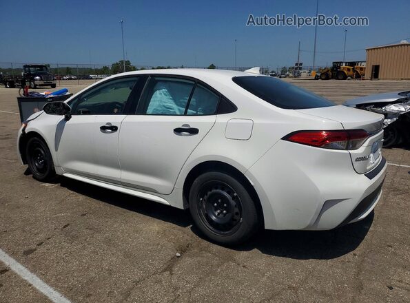 5YFEPMAE6MP158860 2021 TOYOTA COROLLA White უკანა მარცხენა