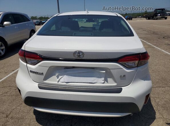 5YFEPMAE6MP158860 2021 TOYOTA COROLLA White უკანა ხედი