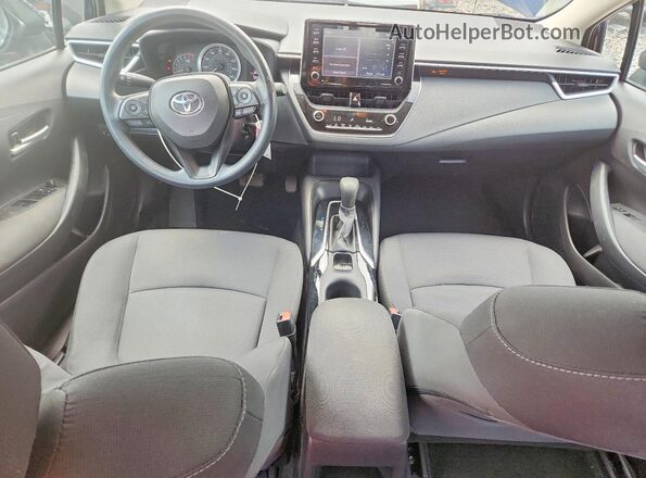 5YFEPMAE6MP161919 2021 TOYOTA COROLLA Blue Առջևի վահանակի տեսք