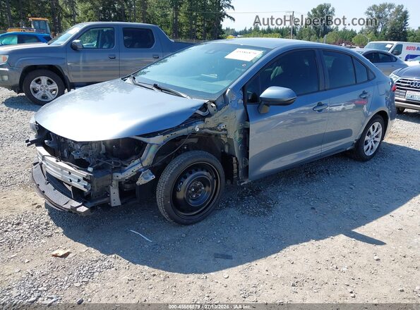 5YFEPMAE6MP231905 2021 TOYOTA COROLLA Blue Առջևի ձախ երեք քառորդ տեսարան