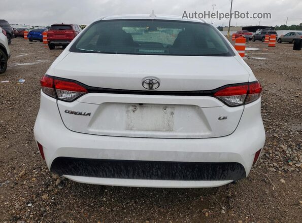 5YFEPMAE6MP233010 2021 TOYOTA COROLLA White Вид ззаду
