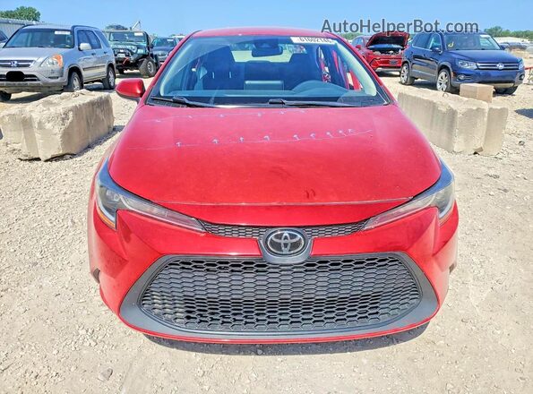 5YFEPMAE6MP247795 2021 TOYOTA COROLLA Red Widok z przodu