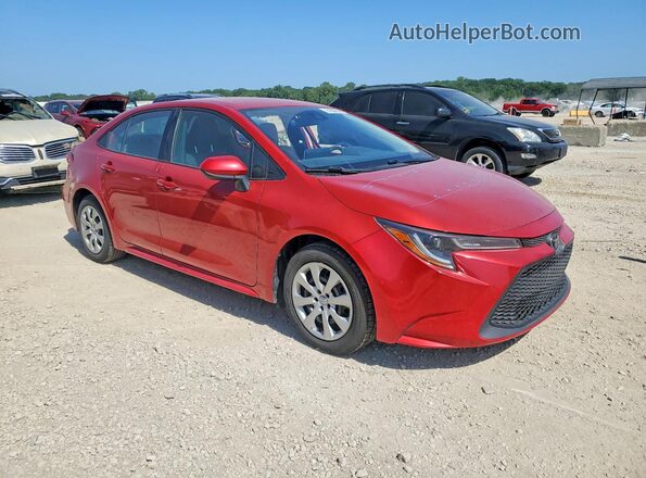5YFEPMAE6MP247795 2021 TOYOTA COROLLA Red Przód prawy