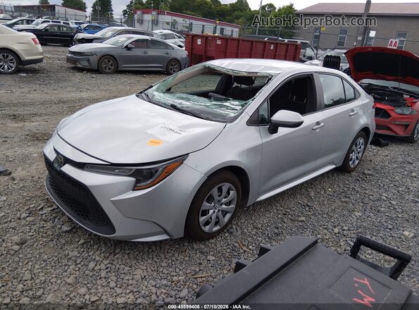 5YFEPMAE6NP287635 2022 TOYOTA COROLLA Silver Front left
