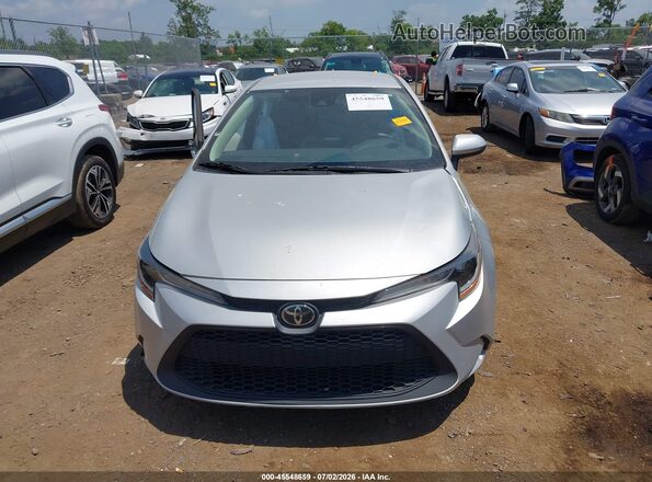 5YFEPMAE6NP327356 2022 TOYOTA COROLLA Silver Vista del cuadro de instrumentos