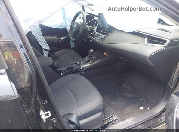 5YFEPMAE6NP334520 2022 TOYOTA COROLLA Black Widok wnętrza z przodu