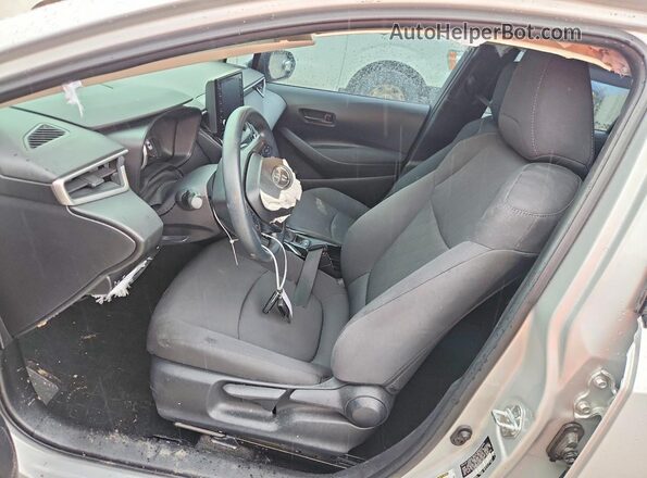 5YFEPMAE6NP370949 2022 TOYOTA COROLLA Silver Widok wnętrza z przodu