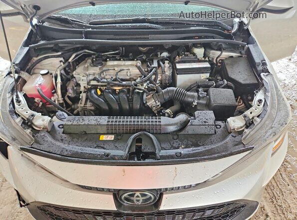5YFEPMAE6NP370949 2022 TOYOTA COROLLA Silver Widok wnętrza z tyłu