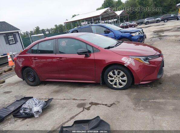 5YFEPMAE6NP390943 2022 TOYOTA COROLLA Red უკანა სალონის ხედი