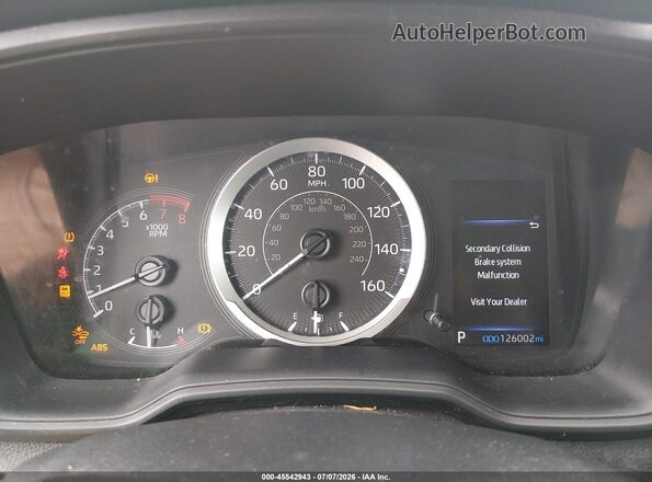 5YFEPMAE6NP390943 2022 TOYOTA COROLLA Red უკანა სავარძლების ხედი