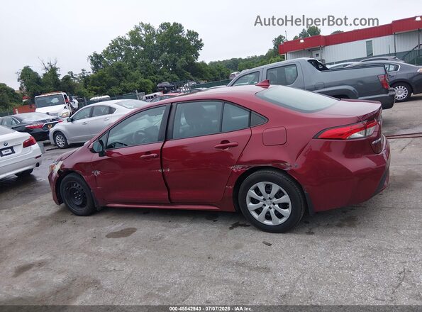 5YFEPMAE6NP390943 2022 TOYOTA COROLLA Red სალონის 360-გრადუსიანი ხედი