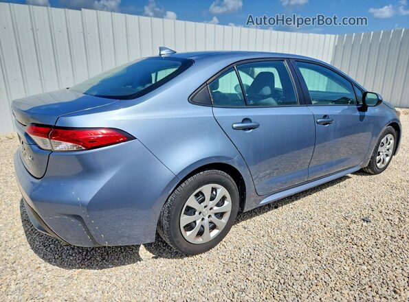 5YFEPMAE7MP163419 2021 TOYOTA COROLLA Blue Задня права чверть