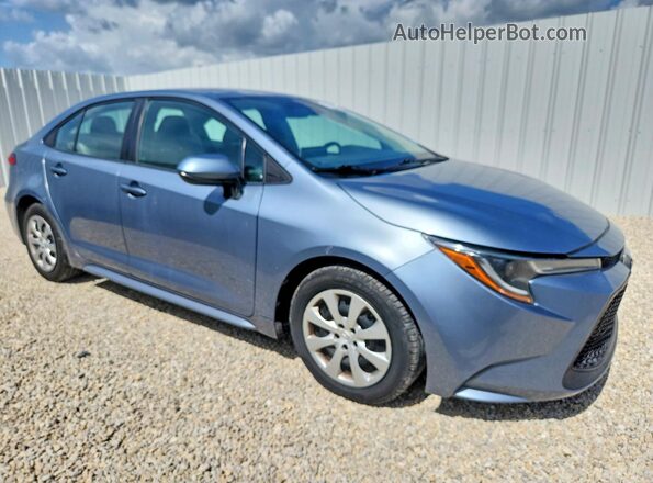 5YFEPMAE7MP163419 2021 TOYOTA COROLLA Blue Передня права чверть