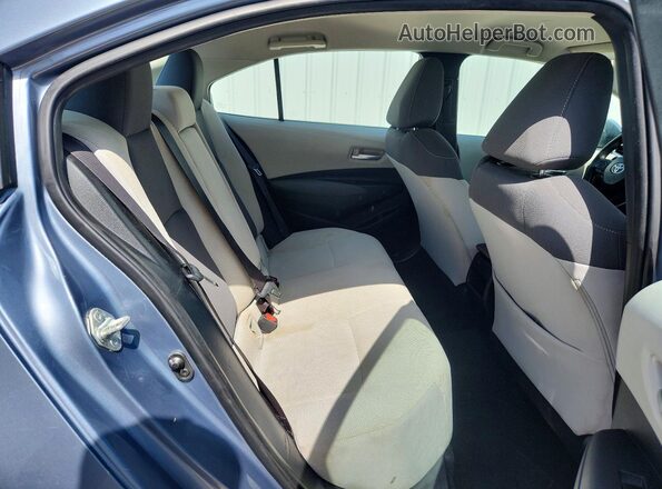5YFEPMAE7MP163419 2021 TOYOTA COROLLA Blue Вид задніх сидінь