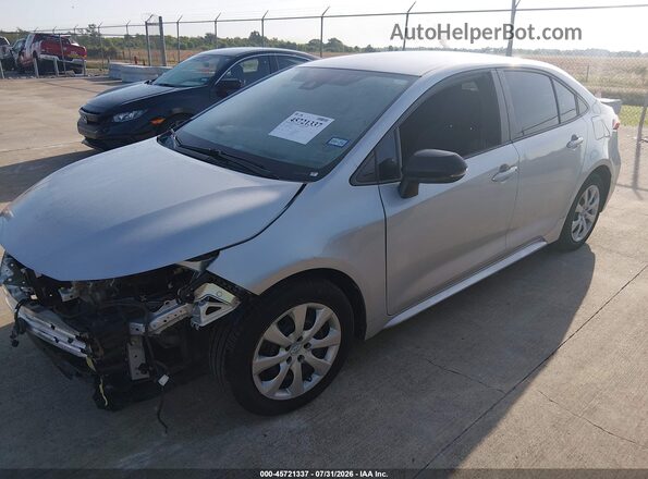 5YFEPMAE7MP171844 2021 TOYOTA COROLLA Silver Передня ліва чверть