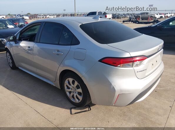 5YFEPMAE7MP171844 2021 TOYOTA COROLLA Silver Задня ліва чверть