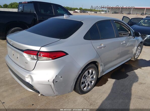 5YFEPMAE7MP171844 2021 TOYOTA COROLLA Silver Задня права чверть
