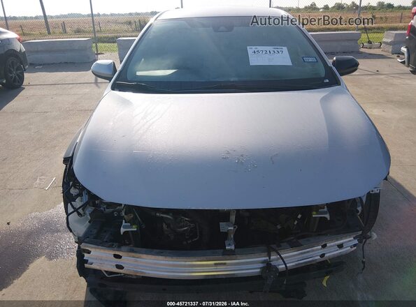 5YFEPMAE7MP171844 2021 TOYOTA COROLLA Silver Вид щитка приладів