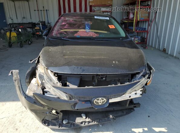 5YFEPMAE7MP175666 2021 TOYOTA COROLLA Black VIN კოდის სტიკერის ხედი