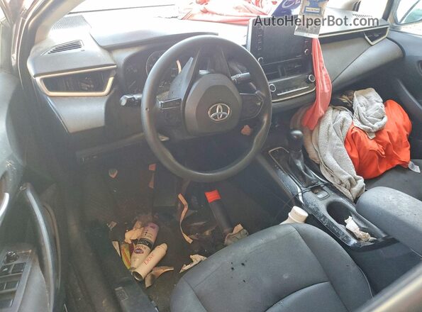 5YFEPMAE7MP175666 2021 TOYOTA COROLLA Black წინა პანელის ხედი