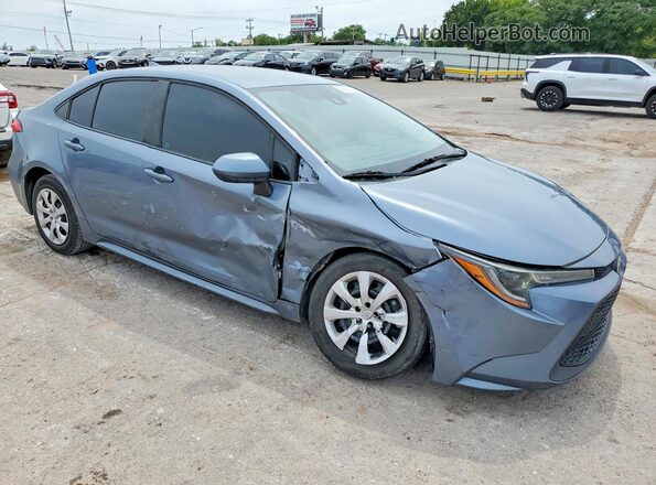5YFEPMAE7MP177661 2021 TOYOTA COROLLA Blue Передня права чверть