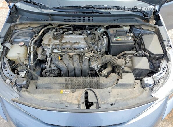 5YFEPMAE7MP177661 2021 TOYOTA COROLLA Blue Вид задньої частини салону