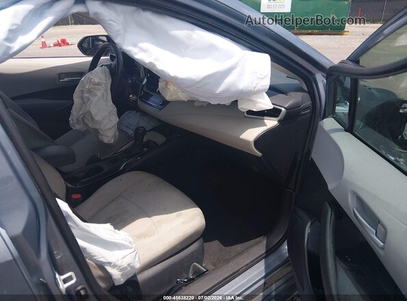 5YFEPMAE7MP194119 2021 TOYOTA COROLLA Blue Front interior view