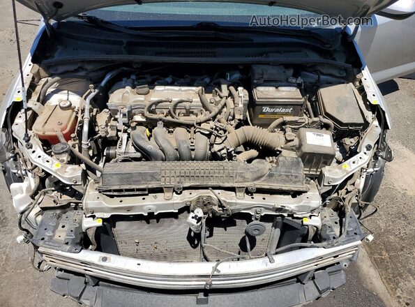 5YFEPMAE7MP196257 2021 TOYOTA COROLLA Silver Սալոնի հետևի տեսք