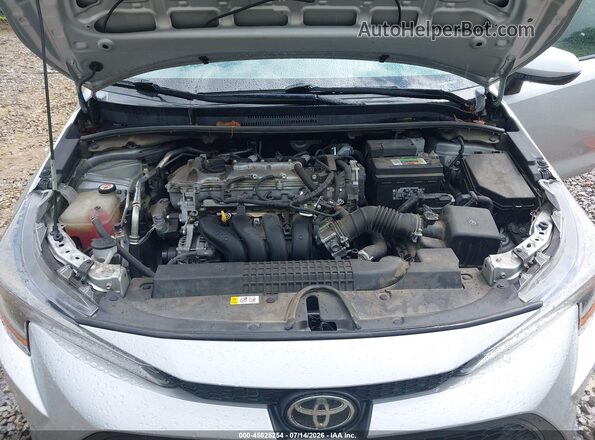 5YFEPMAE7MP207807 2021 TOYOTA COROLLA Silver Вид ззаду