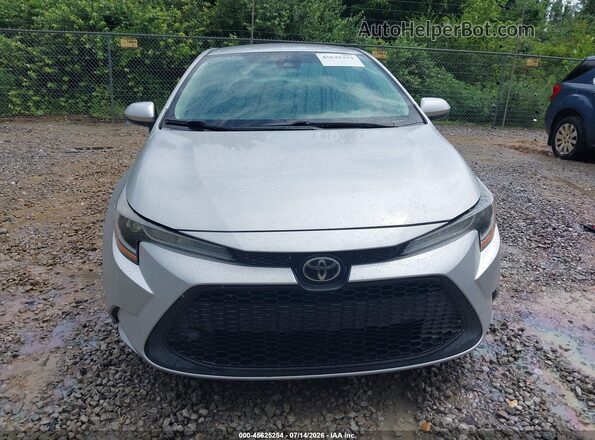 5YFEPMAE7MP207807 2021 TOYOTA COROLLA Silver Вид щитка приладів