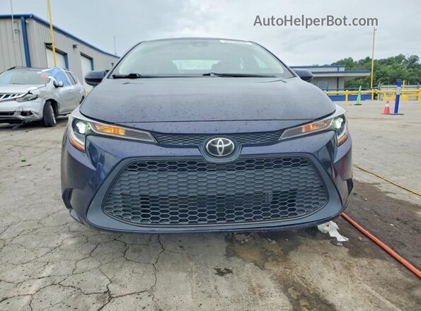 5YFEPMAE7MP213302 2021 TOYOTA COROLLA Blue Widok z przodu
