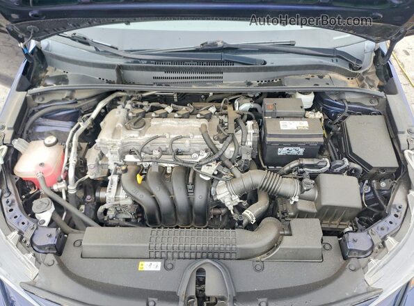 5YFEPMAE7MP213302 2021 TOYOTA COROLLA Blue Widok wnętrza z tyłu