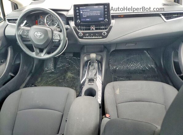 5YFEPMAE7MP213302 2021 TOYOTA COROLLA Blue Widok deski rozdzielczej