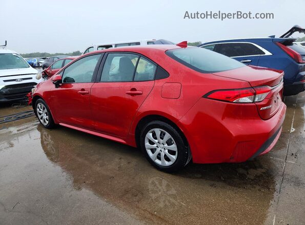 5YFEPMAE7MP221089 2021 TOYOTA COROLLA Red უკანა მარცხენა