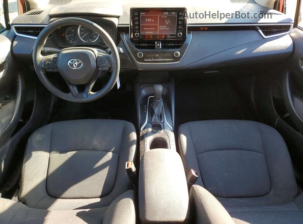5YFEPMAE7MP221738 2021 TOYOTA COROLLA Red Vista del salpicadero