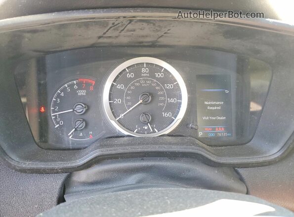 5YFEPMAE7MP221738 2021 TOYOTA COROLLA Red Vista del cuadro de instrumentos