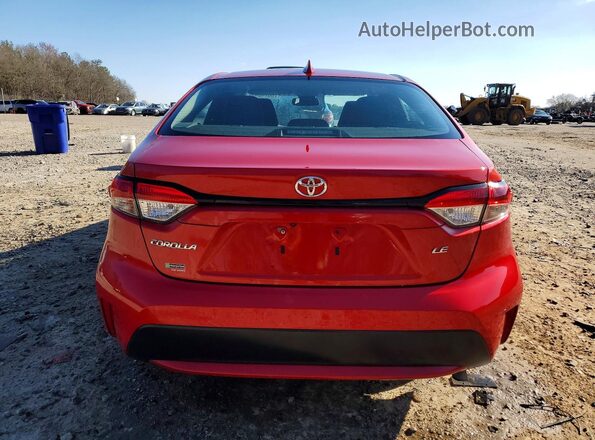 5YFEPMAE7MP221738 2021 TOYOTA COROLLA Red Vista trasera