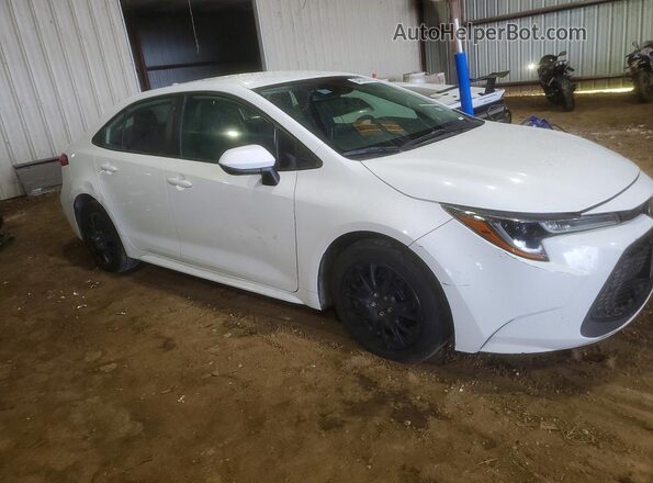5YFEPMAE7MP233310 2021 TOYOTA COROLLA Белый Передняя правая четверть