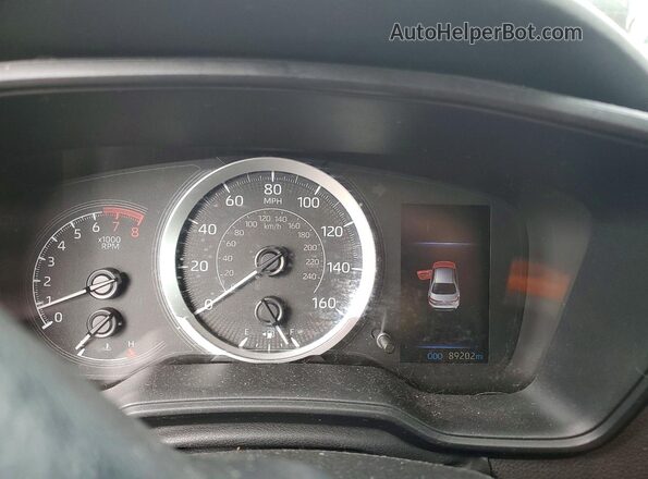 5YFEPMAE7MP239043 2021 TOYOTA COROLLA White Vista del cuadro de instrumentos