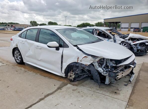 5YFEPMAE7MP239043 2021 TOYOTA COROLLA White Delantero derecho