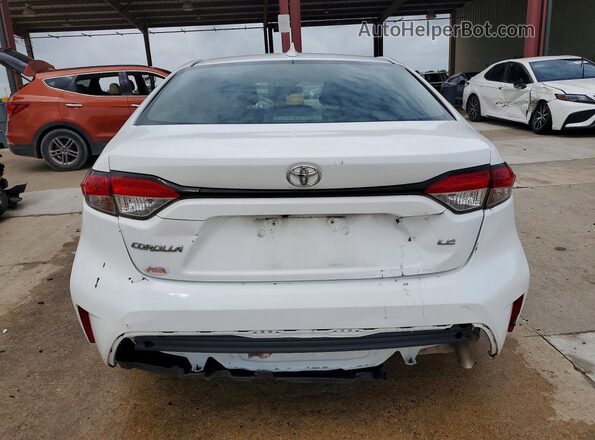 5YFEPMAE7MP239043 2021 TOYOTA COROLLA White Vista trasera