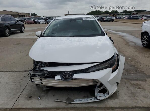 5YFEPMAE7MP239043 2021 TOYOTA COROLLA White Vista de la etiqueta del VIN