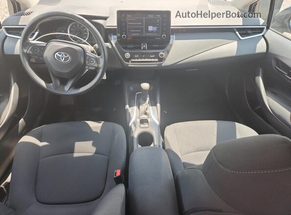 5YFEPMAE7NP280001 2022 TOYOTA COROLLA Black წინა პანელის ხედი