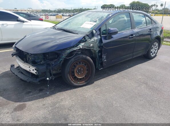 5YFEPMAE7NP284064 2022 TOYOTA COROLLA Blue Դիմացի տեսք