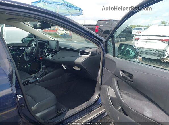 5YFEPMAE7NP284064 2022 TOYOTA COROLLA Blue Սալոնի դիմացի տեսք