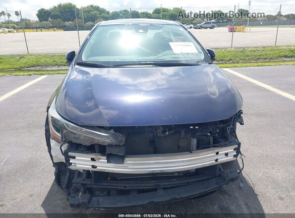 5YFEPMAE7NP284064 2022 TOYOTA COROLLA Blue Սալոնի հետևի տեսք