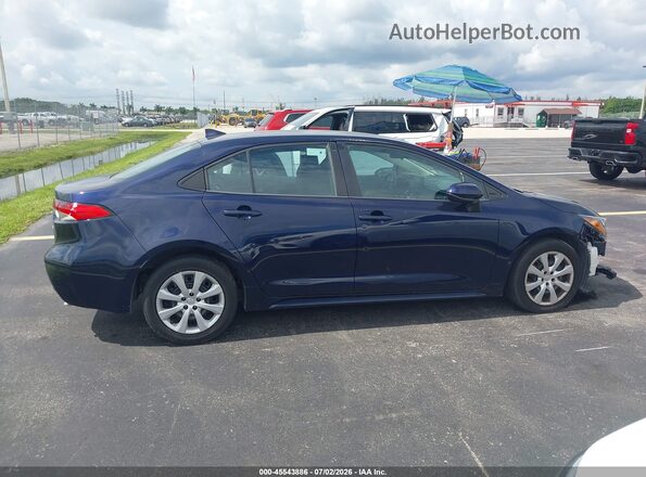 5YFEPMAE7NP284064 2022 TOYOTA COROLLA Blue Սալոնի 360 աստիճան տեսք
