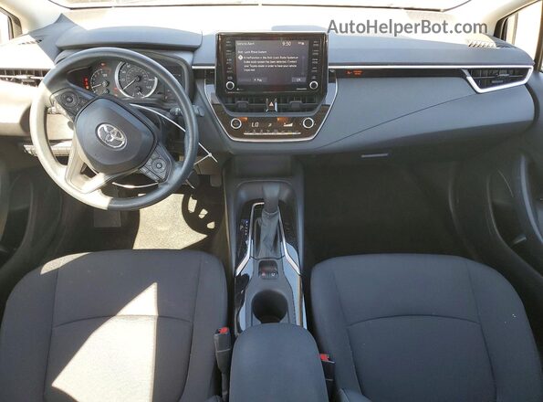 5YFEPMAE7NP293511 2022 TOYOTA COROLLA Silver Առջևի վահանակի տեսք
